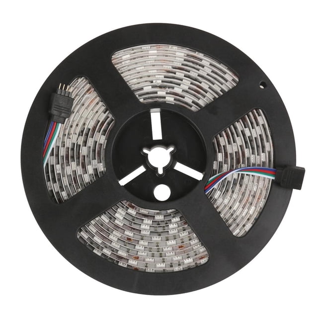 Bewildely Impermeable 72W 5050 SMD RGB 300LED Lámpara de luz de tira DC 12V Iluminación navideña RGB Bewildely HA024557-01