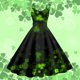 thumbnail image 1 of WILLBEST Vestidos De Lino Para Mujer Elegante Vestido Estampado Floral Del Día De San Patricio Para Fiestas Y Celebraciones 25, 1 of 3