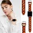 thumbnail image 4 of Compatible Con Fall Pumpkin Apple Watch 38/40/41/42/44/45 Mm Para Mujeres Y Hombres, Silicona Suave, Regalos De Acción De Gracias, Decoraciones, Pulsera De Repuesto Para Iwatch Series 9, 8, 7, 6, 5, 4, 4 of 5