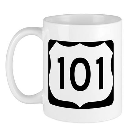 

CafePress - U.S. Route 101 Mug - Ceramic Coffee Tea Novelty Mug Cup 11 oz