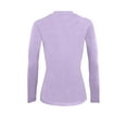 thumbnail image 3 of ACTIVE UNIFORMS Women's Under Scrub Tee Crew Neck Long Sleeve T-Shirt (Lavender, Medium), 3 of 6