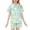 A9-Sky Blue, variant on LRen Girls Easter Outfits Size 6 Cartoon Print Short Sleeve Shirts and Shorts Set Trendy Silk Button Up Collared Easter Home Outfit Set Easter Gifts for Girls
