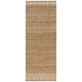 thumbnail image 3 of SAFAVIEH Natural Fiber Gale Braided Jute Area Rug, Natural/Multi, 2'6" x 4', 3 of 9