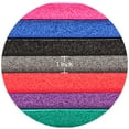 thumbnail image 3 of Signature Fitness 1" Extra Thick Exercise Yoga Mat with Carry Strap, Black, 3 of 6