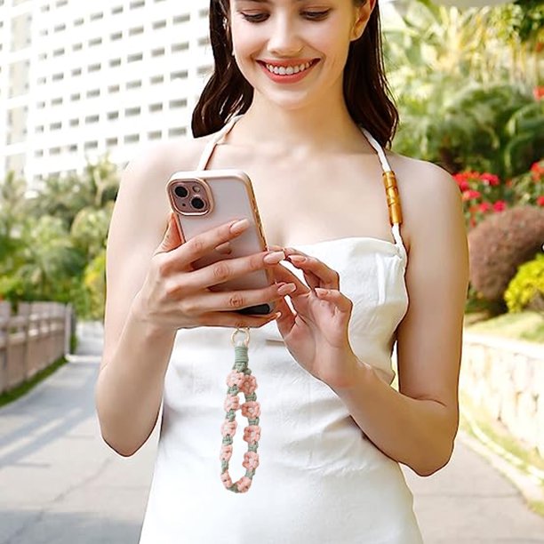 TUOXUAN Lindo Llavero De Muñeca Y Cuello Para Llaves De Automóvil Para Mujeres, Resistente Para Cuello