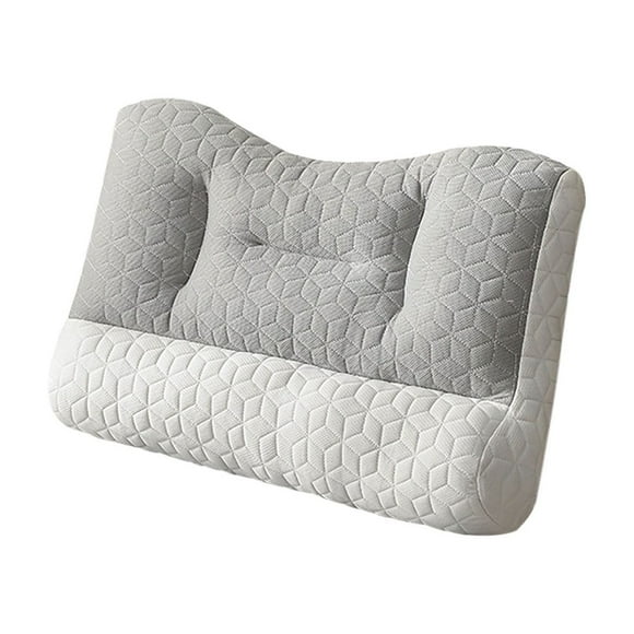 Matoen12 Polyester Non Collapsing Contour Pillows, Home Supplies Soft Pillow Core for Adults, Ergonomic Orthopedic Design, Protects The Cervical Spine, 15.7"x23.6", 1PC, Rectangle, Multicolor