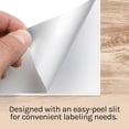 thumbnail image 4 of Premium Label Supply White Sticker Full Sheet Shipping Labels – 8.5" x 11" – Laser/Inkjet Compatible – (1 Label/Sheet), 2000 Sheets - Letter Size, 4 of 7