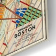 thumbnail image 3 of Epic Art 'Modern Map of Boston' by Nikki Galapon Acrylic Glass Wall Art, 16"x24", 3 of 8