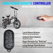 16 750W Peak Electric Bike for Adults, 48V 15Ah Removable Battery Electric Bicycle, One-Piece Tire Folding Ebike, Max Speed 28 Mph, Range to 45 Miles, Off Road UL2849
