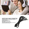 thumbnail image 4 of Cable de actualizacia de auriculares, Tejido de cable de reemplazo de auriculares con plato dorado reduce la interferencia de la señal sin pérdida para p7, 4 of 7
