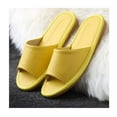 thumbnail image 6 of Men's and Women's Genuine Leather Open Toe Slippers Summer Sandals,Open Toes Indoor Slippers Leather Sandals Casual House Shoes Bedroom Slippers Office Slippers Gift for Mens Womens, 6 of 9