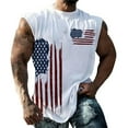 thumbnail image 2 of Mens American Flag Shirt Tank Top 4th Of July Shirt Patriotic USA Sleeveless Summer Workout Gym Funny Tanks Graphic Tee M, 2 of 4
