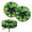 Black Cat Shamrock Green, variant on Renewold Seat Cover for Round Bar Stool, 2 Pack Non-Slip 13-15 Inch Animal Print Bar Stool Slipcover Vanity Seat Stool Slipcovers for Home Bar Decor, Blue Leopard Print
