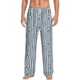 thumbnail image 2 of Lsque Nautical1 Print Men's Pajama Pants, Lounge Pant - Comfortable Home Wear,Elastic Waistband, Stylish Design-X-Large, 2 of 9