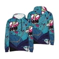 thumbnail image 7 of Invader Zim Sweatshirt For Mens Fashion Hoodies Pullover Athletic Daily Hoody Hooded Gift, 7 of 7