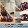 thumbnail image 4 of Cat Tunnel ??Collapsible 3 Way Play Toy - Tube Fun for Rabbits, Kittens, and Dogs, 4 of 5