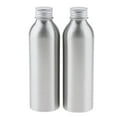 thumbnail image 2 of Envase de Botella de Aluminio de Seguridad de 2 Paquetes para ejercicio Libre, Senderismo, - Plata, 150 ml 150ml Macarena Botella de agua de aluminio, 2 of 8