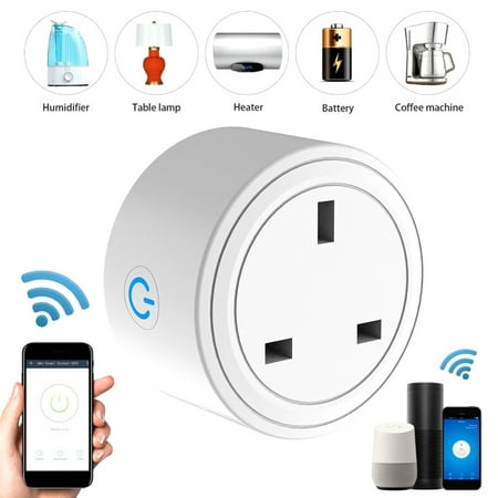 2019 Pro Wireless Smart Home Power Socket Remote Control Socket WiFi Smart Timer Plug UK