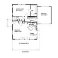thumbnail image 2 of 001-3136: Ranch Empty-nester 1 Bed, 1 Bath Luxury Home Plan, 1120 Sq Ft: Full Blueprints with License to Build by Home Plan Marketplace - Lesuto, 2 of 5