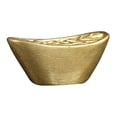 thumbnail image 1 of 1pc Gold Ingot Toy Simulated Gold Ingot Decor Desktop Brass Ornament (bronze), 1 of 2