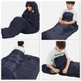 thumbnail image 3 of Kroyicegears Sleeping Bag for Camping -Backpacking Lightweight Sleeping Bag for Adult - 0.95kg Navy, 3 of 6