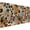 Tropical Leaf Leopard Camouflage Spots, variant on Gaming Mouse Pad Large Desk Mat,Desk Pad Extended Keyboard Pad,Anti-Slip Rubber Base Mouse Pad for Women Girls Work,Game,Office,Home 35.4"X15.7",Star Handdrawn Doodle