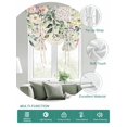 thumbnail image 2 of Eucalyptus Leaves Tie Up Curtains for Windows 45 Inch Length Balloon Curtains Kitchen Adjustable Balloon Window Shade Farmhouse Sage Green Leaf Floral Plants Tie Up Bathroom Curtain Window 34"x45", 2 of 6