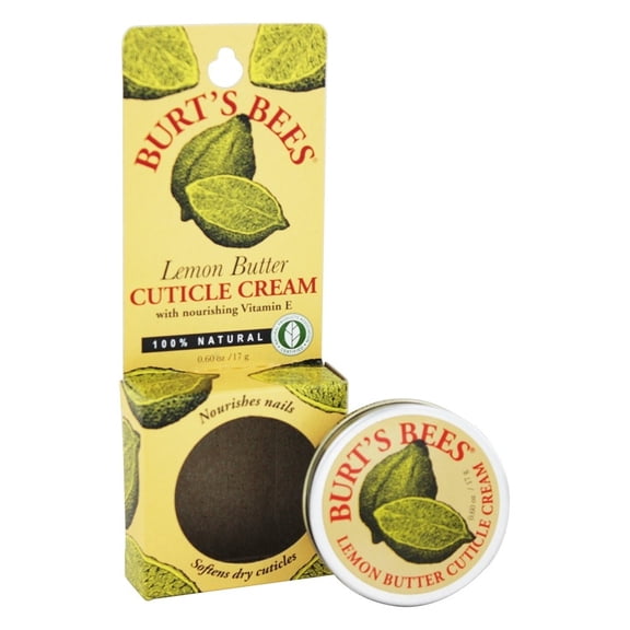 Burt's Bees 100% Natural Origin Lemon Butter Cuticle Cream, 0.6 oz
