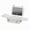 White, variant on YIEMEEN Wing Shaped Cosmetic Case With Mirror and Adjustable Brightness LED Lighting