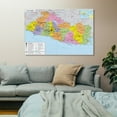 thumbnail image 3 of El Salvador Map Posters Posters Wall Art Painting Canvas Gift Living Room Prints Bedroom Decor Poster Artworks 20x30inch(50x75cm), 3 of 6