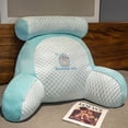 thumbnail image 1 of Cojín de bolsa suave de noche de ojos grandes, extraíble y lavable, para silla de oficina de niña, almohada lumbar, sofá, almohada de balcón, 1 of 5