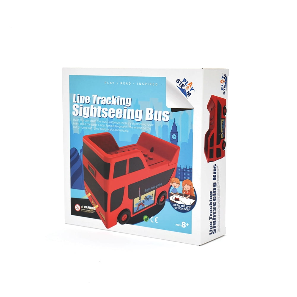 PlaySTEAM Line Tracking Sightseeing Bus