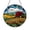 Acrylic 3.5 Inch, variant on Rural Barn Tractor Stained Glass Style Window Art2101