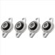 thumbnail image 1 of 4 Piezas KFL001 12Mm AleacióN de Zinc Autoalineable Bloque Almohada Rodamiento RóMbico Caja, 1 of 9