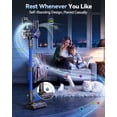 thumbnail image 5 of TechRise Basic 550W 45kPa Lightweight Cordless Stick Vacuum cleaners, 60 Mins Runtime for Hardwood Floors, Carpet, Pet Hair, 5 of 10