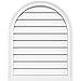 thumbnail image 3 of Ekena Millwork GVPRT22X3802SF Round Top Surface Mount PVC Gable Vent, 22"W x 38"H, Factory Primed White, 3 of 4