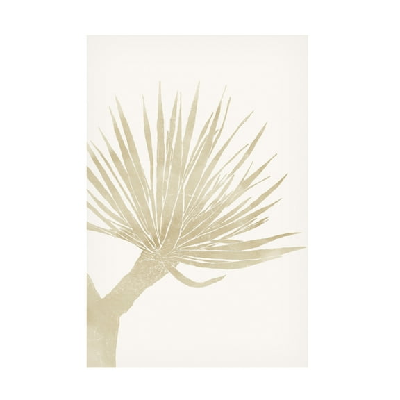 Canvas Wall Art - Yuyu Pont 'Neutral Tropico 2' Wall Art for Living Room, Bedroom, or Office Décor by Trademark Fine Art - 12 x 19 Inches