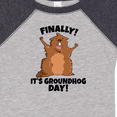 thumbnail image 4 of Inktastic Finally It's Groundhog Day Boys or Girls Baby Bodysuit, 4 of 5