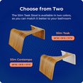 thumbnail image 3 of Squatty Potty The Original Bathroom Toilet Stool- Slim Teak Finish 7, 3 of 10
