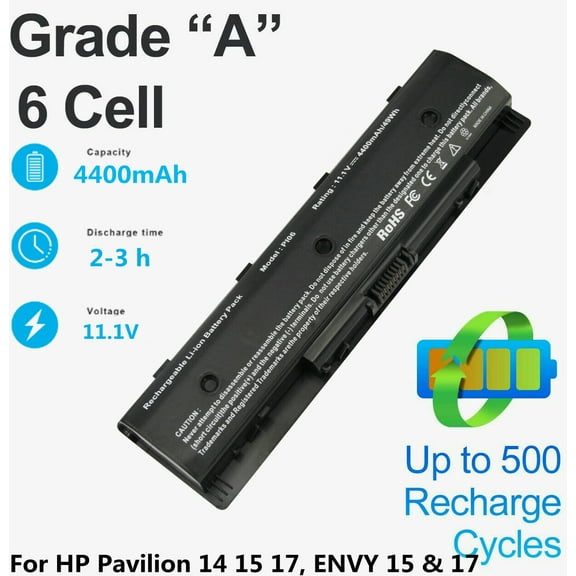 PI06 P106 PI09 Battery For HP Envy 15 17 hstnn-yb40 710417-001 Pavilion 14 15 17