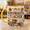 Black, variant on Kindergarten Teacher Mug Colorful Crayons & Alphabet Blocks Gift for Educators