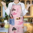 thumbnail image 6 of Ballet Princess Pattern Apron-Garden Aprons for Women with Pockets-Cotton Linen Waterproof Kitchen Cooking Gardening Aprons Adjustable for Kitchen,Cooking,BBQ and Salon 33x27 Inch, 6 of 7