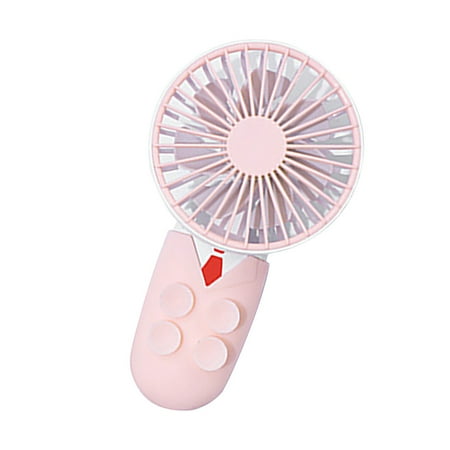 

Portable USB Rechargeable Mini Fan Clip On Desk Mobile Games 3 Speeds