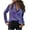 Light Purple, variant on Lovskoo 2024 Long Sleeve Shirts for Women Button Down Trendy Winter Velvet Button Pocket Casual Shirt Top Purple L