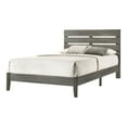 thumbnail image 2 of Furniture of America Korvar Wood Platform Bed, California King, Gray, 2 of 5