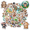 thumbnail image 1 of Cartoon Monkey Stickers Animal Fun Children Stickers for Phone Luggage Laptop, 1 of 5