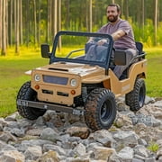Massimo Go Kart Mini 125cc 9HP, 2WD, 4 Stroke Automatic Go Cart - Quicksand