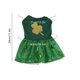 thumbnail image 3 of Decoraciones de Pascua, adornos de Pascua, regalos de Pascua, ropa para mascotas, falda irlandesa para perros, falda de malla verde, ropa de Pascua, 3 of 6