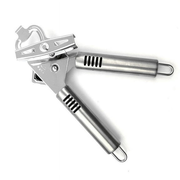 BE-TOOL 3 in 1 Versatile Tin Opener Can Opener Bottle Opener 304 Stainless Steel Silver Widely Use