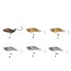 thumbnail image 3 of Soidarity Kit de cucharas de trucha Lentejuelas Señuelo de pesca Gancho único Crankbait Spinner Cebos Agua dulce Agua salada Carpa Bass Pescar Oro 3g, 3 of 6